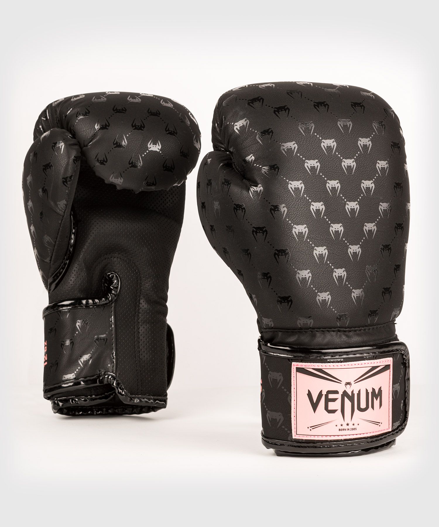 Venum Bokshandschoenen Impact Monogram - Zwart/Rose Goud – The Fight
