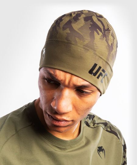 UFC Venum Authentic Fight Week Unisex Performance Beanie - Kaki