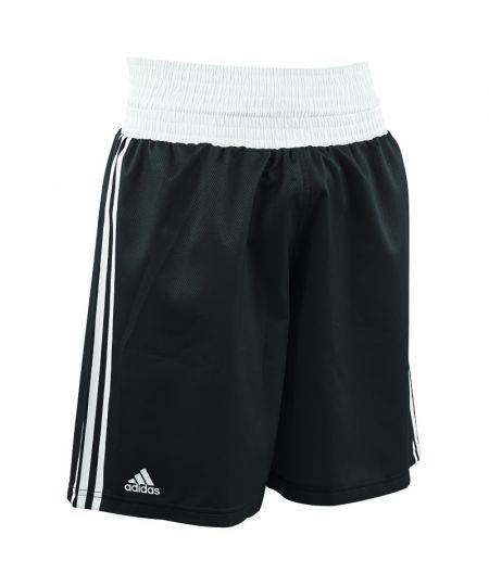 adidas Amateur Boxing Short Lightweight Zwart/Wit