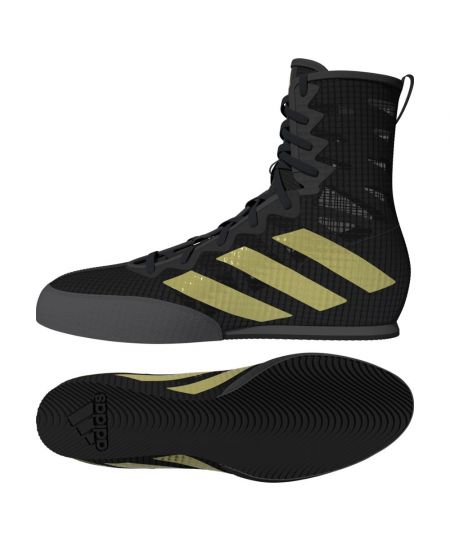 adidas Boksschoenen Box-Hog 4 Zwart/Goud
