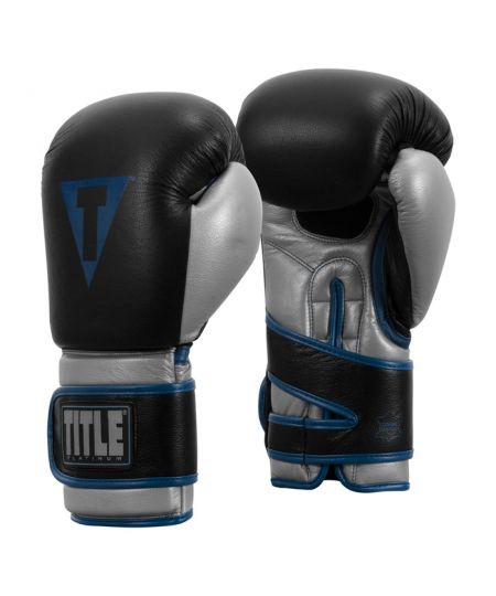 Title Bokshandschoenen Platinum Perilous Training Zwart/Zilver