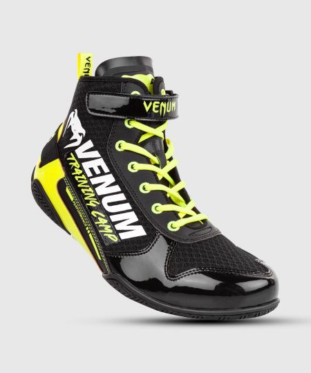 Venum  Giant Low VTC 2 Editie Boksschoenen - Zwart/Neon Geel