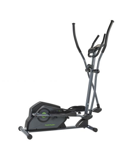 Tunturi Cardio Fit C30 Crosstrainer - Fitness trainer met 8 weerstandsniveaus - Voorzien van hartslagmeter en tablethouder