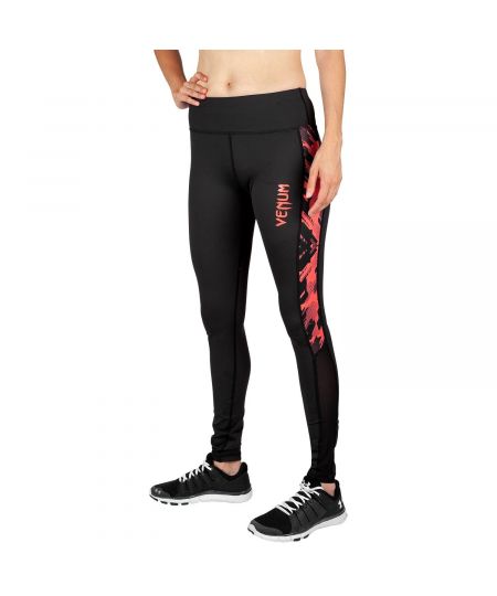 Venum  Leggings Tecmo 2.0 - voor Dames - Zwart/Koraal