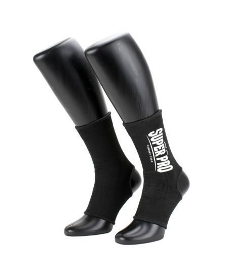 Super Pro Combat Gear Enkelkousjes Zwart/Wit
