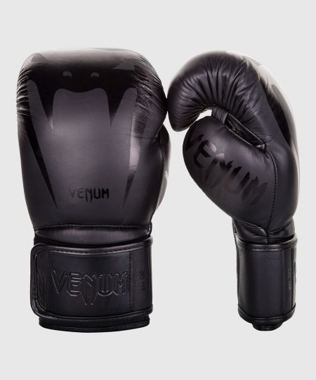 Venum  Giant 3.0 Bokshandschoenen - Nappa Leer - Zwart/Zwart