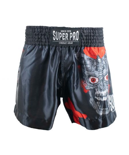 Super Pro Combat Gear Thai Short SKULL