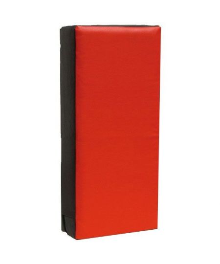 Vechtsportonline Trap/stootkussen Groot 75x35x15 cm met Verzwaarde Vulling - Rood