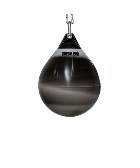 Super Pro Premium Waterpro Bokszak - Zwart/Wit
