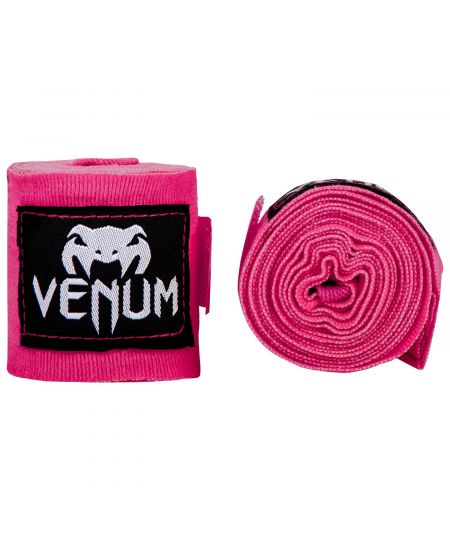 Venum Kontact Boxing Handwraps - 4.5m - Neon Pink