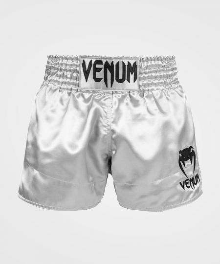 Venum Classic Kickboks broekje - Zilver/Zwart
