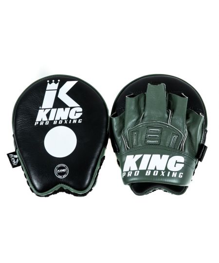 King Pro Handpads Leder KPB FM 3 - Zwart/Groen
