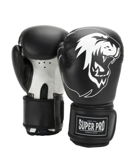 Super Pro Combat Gear Talent (kick)bokshandschoenen Zwart/Wit