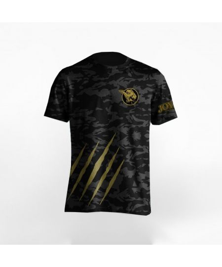 Joya Dino Katoenen T-Shirt - Goud