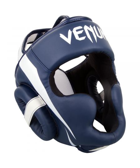 Venum Elite Hoofdbeschermer - Wit/Marineblauw