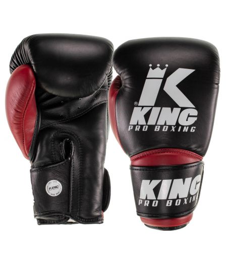 King Pro Boxing Bokshandschoenen Star 10 - Zwart Rood
