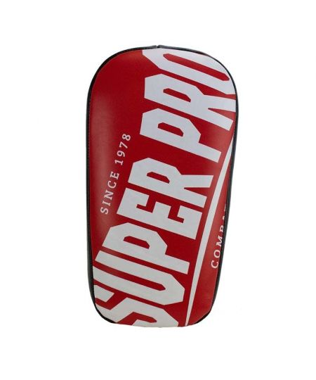 Super Pro Lederen Thaistyle Armpad Zwart/Rood