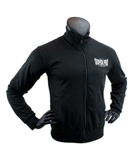 Super Pro Trainingsjas - Zwart/Wit