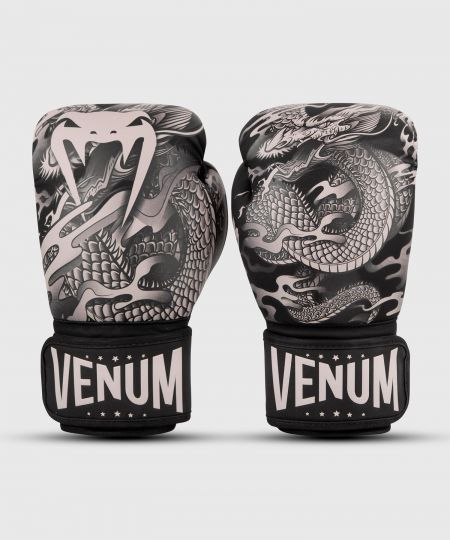 Venum  Dragons Flight Bokshandschoenen - Zwart/Sand