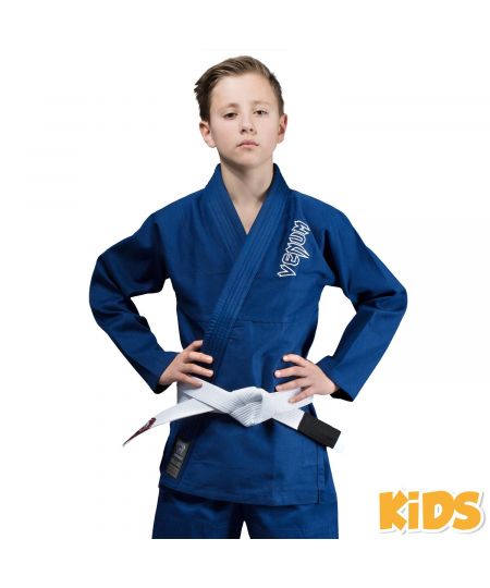 Venum  Contender Kids BJJ Gi Free Wit belt included - Blauw