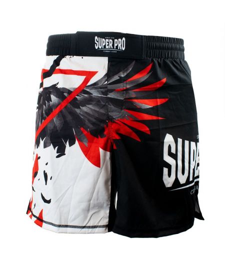 Super Pro Combat Gear MMA Short RAVEN