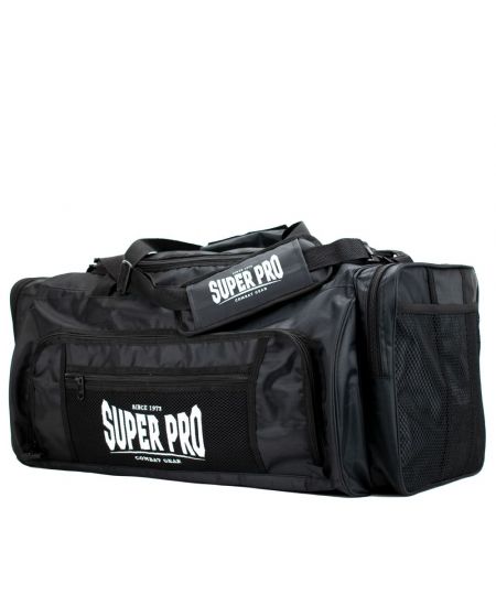 Super Pro Sporttas Travel - Zwart/Wit
