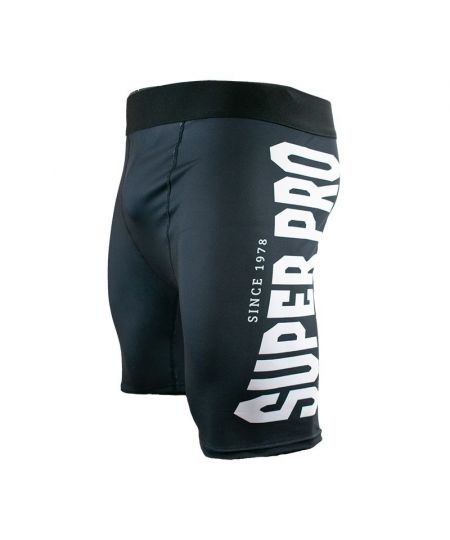 Super Pro Combat Gear Compression Short Zwart/Wit