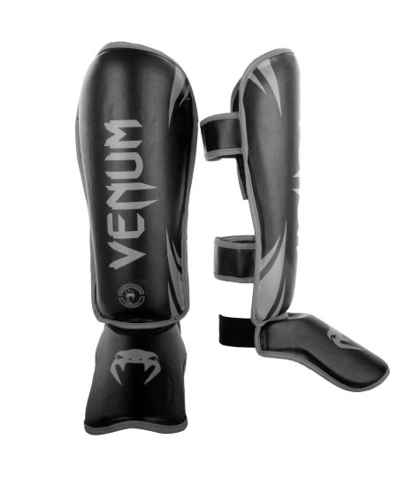 Venum  Challenger Scheenbeschermers - Zwart/Grijs
