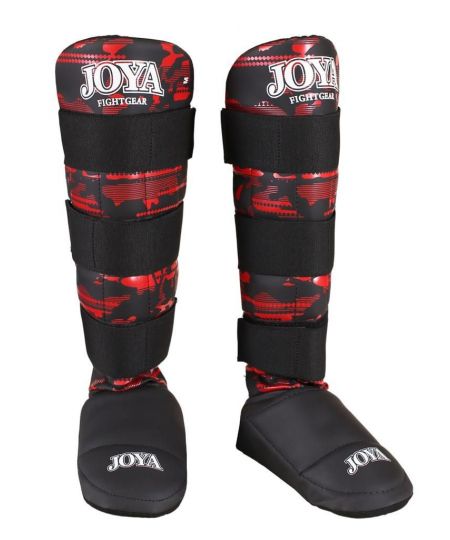 Joya Camo V2 Scheenbeschermers - Rood