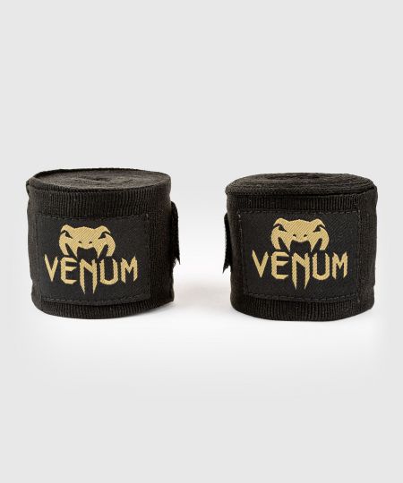 Venum Kontact Boks Bandages - 2.5m - Zwart/Goud