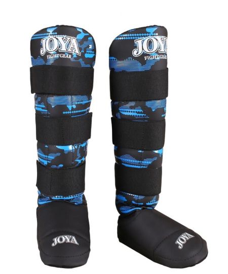 Joya Camo V2 Scheenbeschermers - Blauw