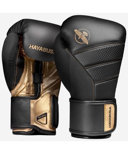 Hayabusa (kick)bokshandschoen T3 Zwart/Goud