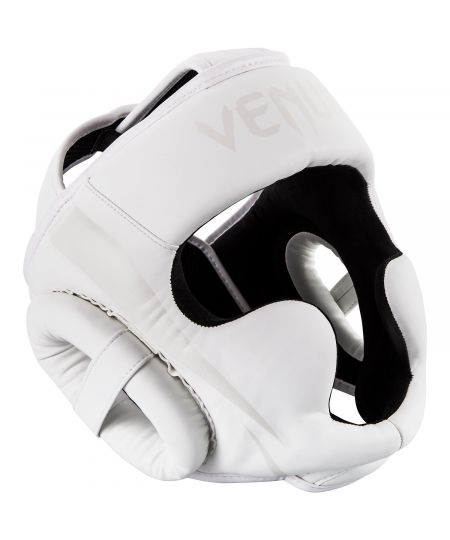 Venum Elite Hoofdbeschermer - Wit/Wit - Taille Unique