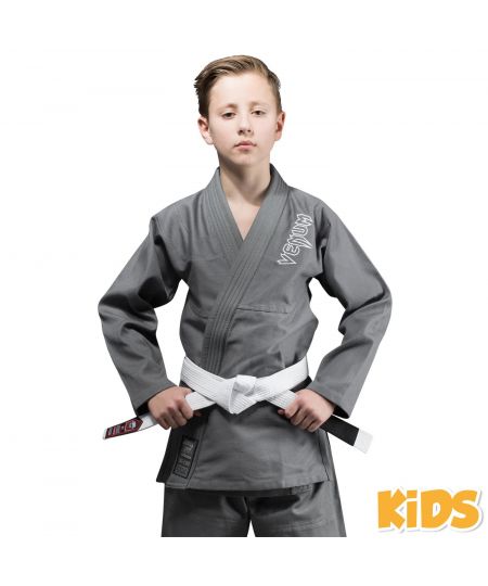 Venum  Contender Kids BJJ Gi (Free Wit belt included) - Grijs