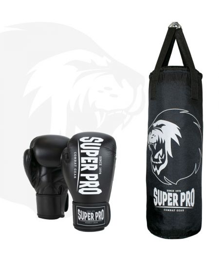 Super Pro Combat Gear Bokszakset Zwart/Wit