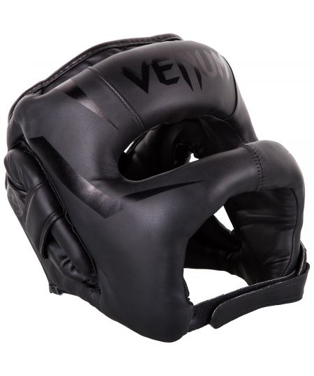 Venum Elite Iron Hoofdbeschermer - Zwart/Zwart