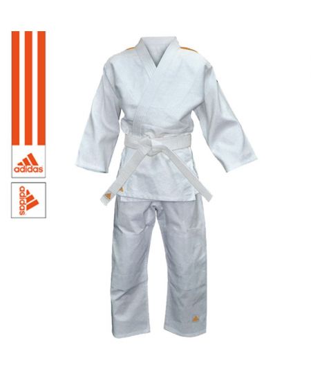 Adidas Judopak Evolution II J250 Wit/Oranje