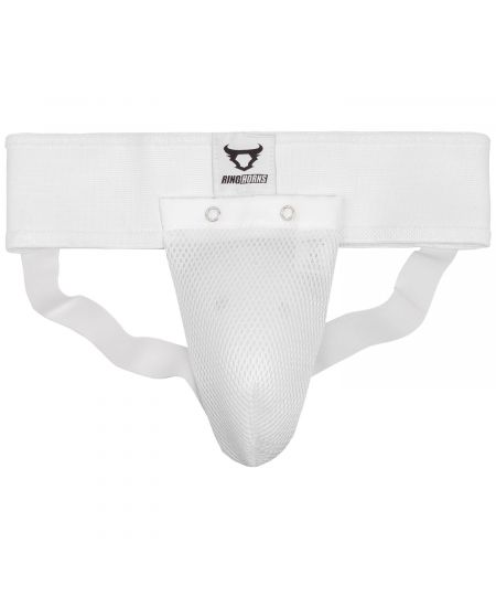 Ringhorns Charger Kruisbeschermer/Tok & Support - Wit