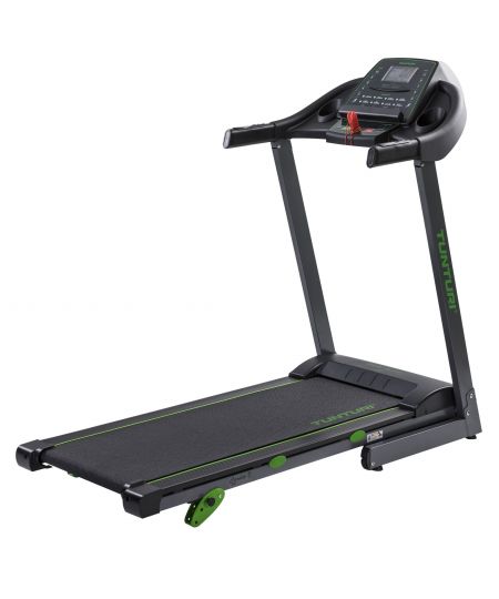 Tunturi Cardio Fit T30 Loopband inklapbaar - Hardloopband met 12 traingsprogramma’s - Duidelijke monitor - 0,8 - 12,0 km/u