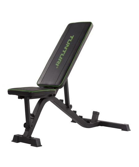 Tunturi UB40 Utility Bench Fitnessbank - Halterbank - Trainingsbank - Buikspierbank - Verstelbaar