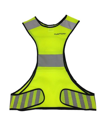 X-shape Running Vest - X-vorm hardloopvest - Jogging reflectie vest Veiligheidsvest - Safety Vest - Veiligheidshesje - Hardloop veiligheidsvest - Reflecterend - Maat S