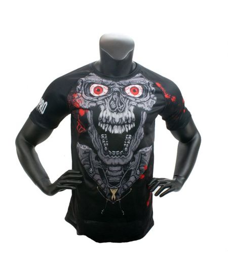 Super Pro Combat Gear T-shirt DryGear SKULL