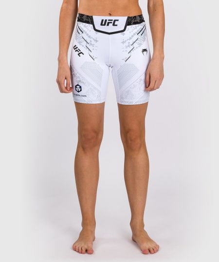 UFC Adrenaline by Venum Authentic Fight Night Dames Vale Tudo Short - Lang Model - Wit