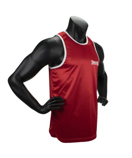 Super Pro Boxing Tank Top - Rood/Wit