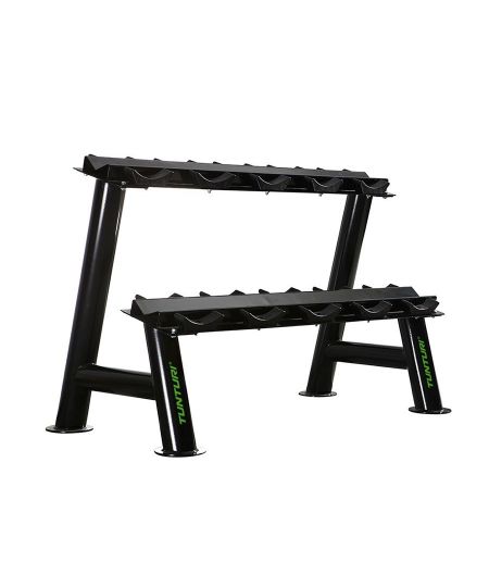 Tunturi Pro Dumbbell opbergrek Planken - 2st - 5 vakken
