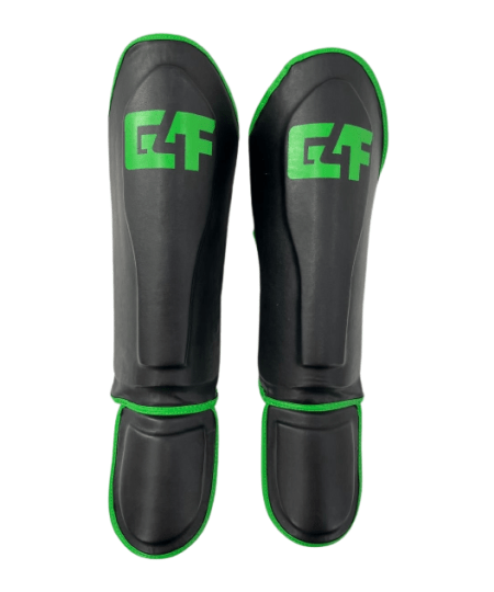 G4F Talent Kids Scheenbeschermer - Zwart/Neon Groen