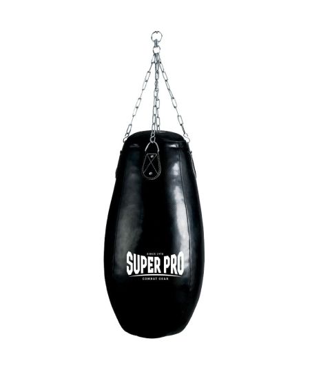 Super Pro Bokszak Teardrop 90x30cm - Zwart