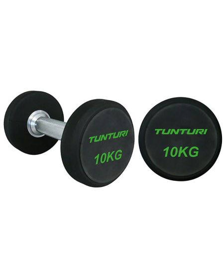 Tunturi Pro PU Dumbbell Set 2 t/m 12 kg - 1 paar - Halterset