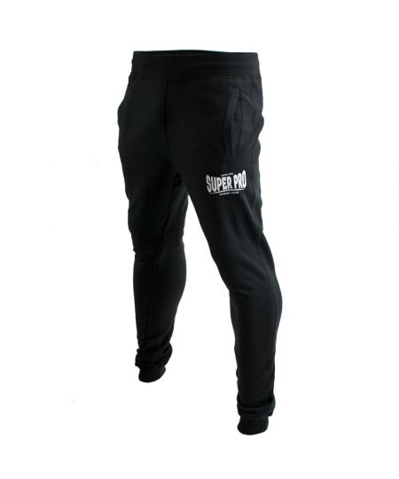 Super Pro Jogging Broek - Zwart/Wit