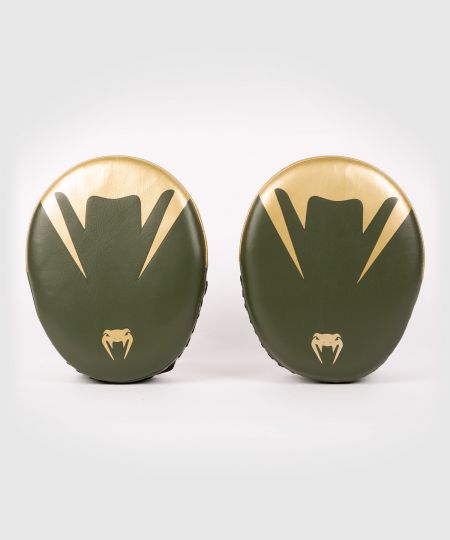 Venum Pro Boxing Big Punch Mitts (Pair) - Bruin/Goud